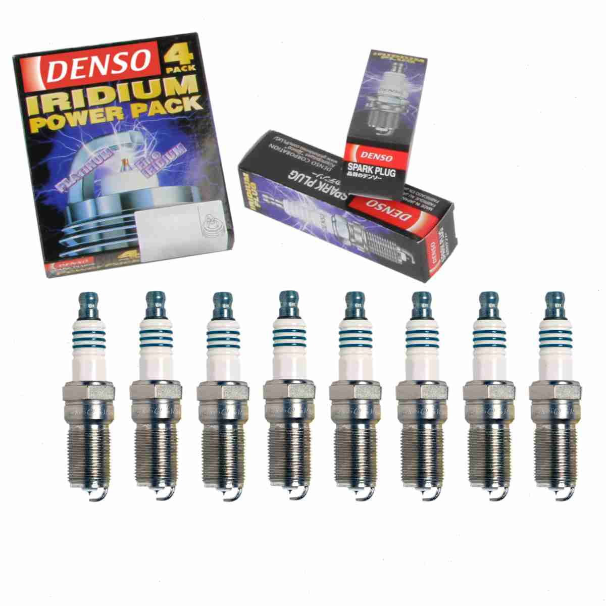8-Pack DENSO 5339 Iridium Power Spark Plugs for Optimal Engine Performance
