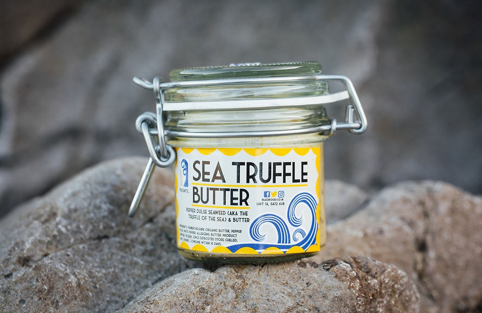 Sea Truffle Butter from Pembrokeshire Beach Food - Top of the Woods camping & glamping supporting Small Business Saturday