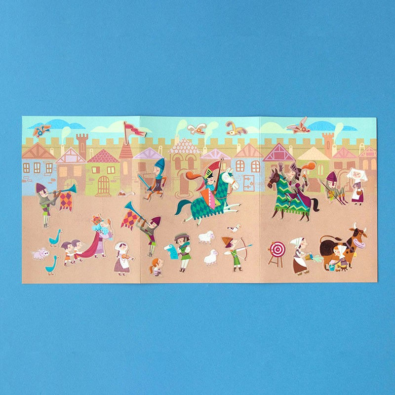 Miniaturbild: Stickerset Mittelalter