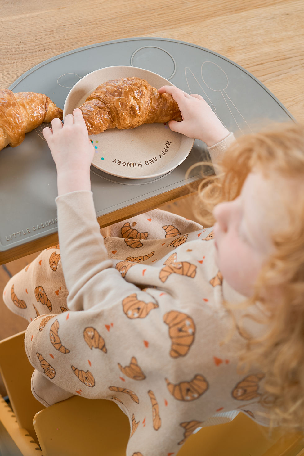 Miniaturbild: Lätzchen Boo Croissant
