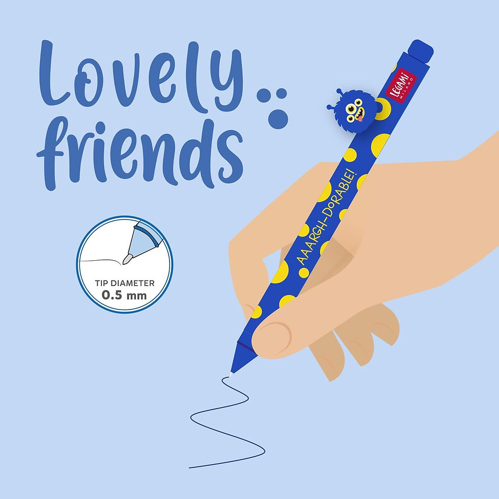 Miniaturbild: Legami Lovely Friends Gelstift Monster