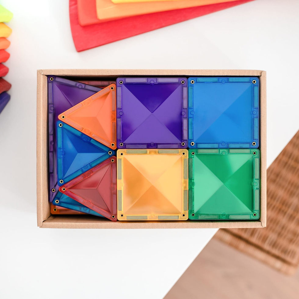 Miniaturbild: Connetix Magnetbausteine Starter Set Regenbogen
