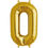 Miniaturbild: Folienballon 0 gold