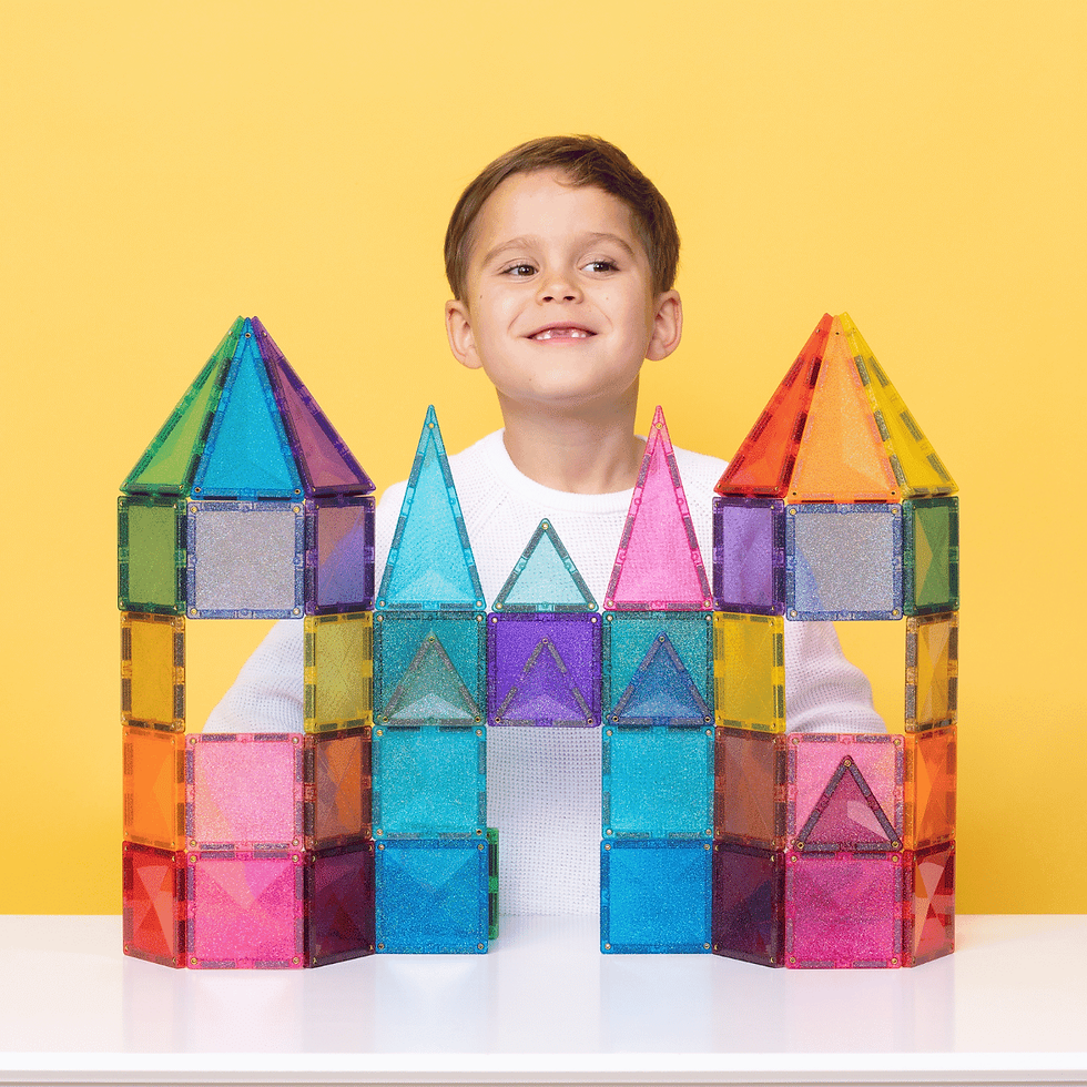 Miniaturbild: Connetix Magnetbausteine Glitzerschloß