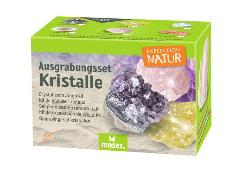 Miniaturbild: Expedition Natur Ausgrabungsset Kristall Rosenquarz