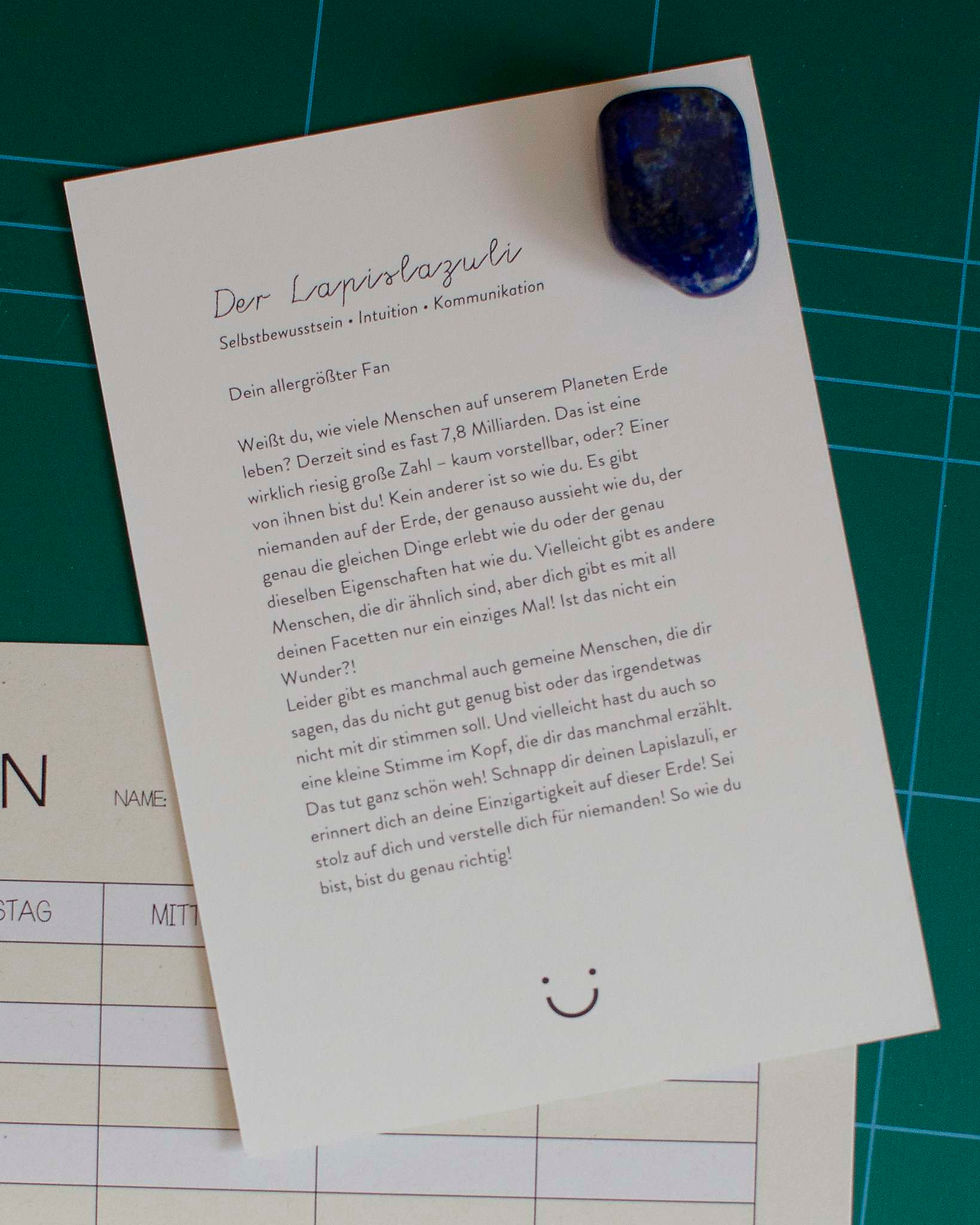 Miniaturbild: Glücklichstein Lapislazuli Schuledition