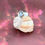 Thumbnail: Aquamarine Pear Gold Set Etched Silver Statement Ring