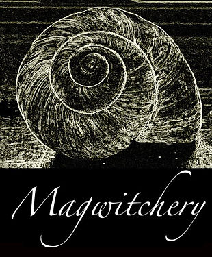 Magwitchery Handmade Jewellery Logo based on Roman Snail graphic