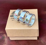 Tudor Velvet Rings
