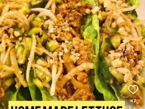 Tofu Lettuce Wraps