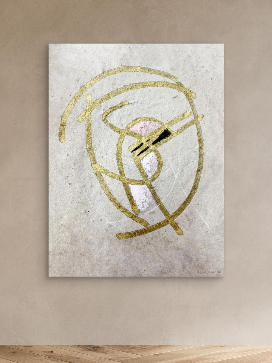 The Gold Taliswoman: Canvas Print with Framing Options