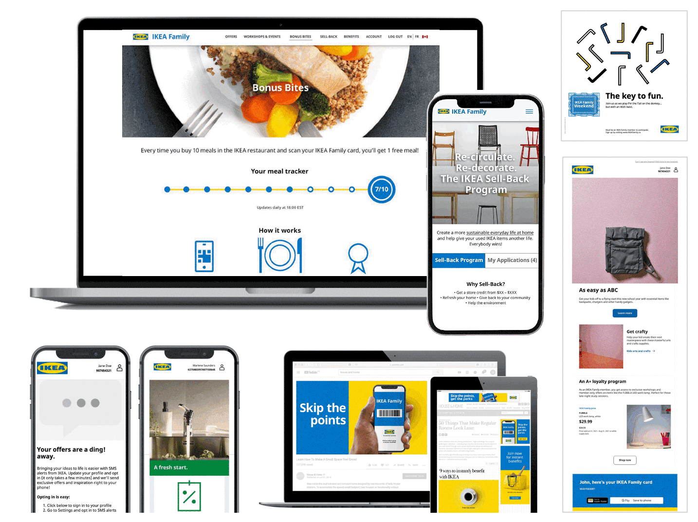 IKEA email and website