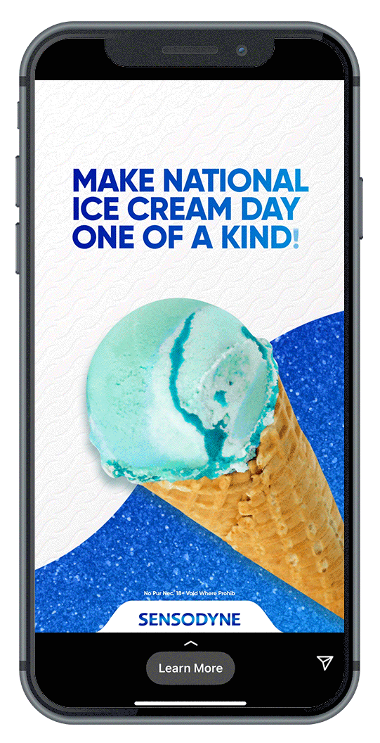 Sensodyne Live Every Mo-Mint campaign