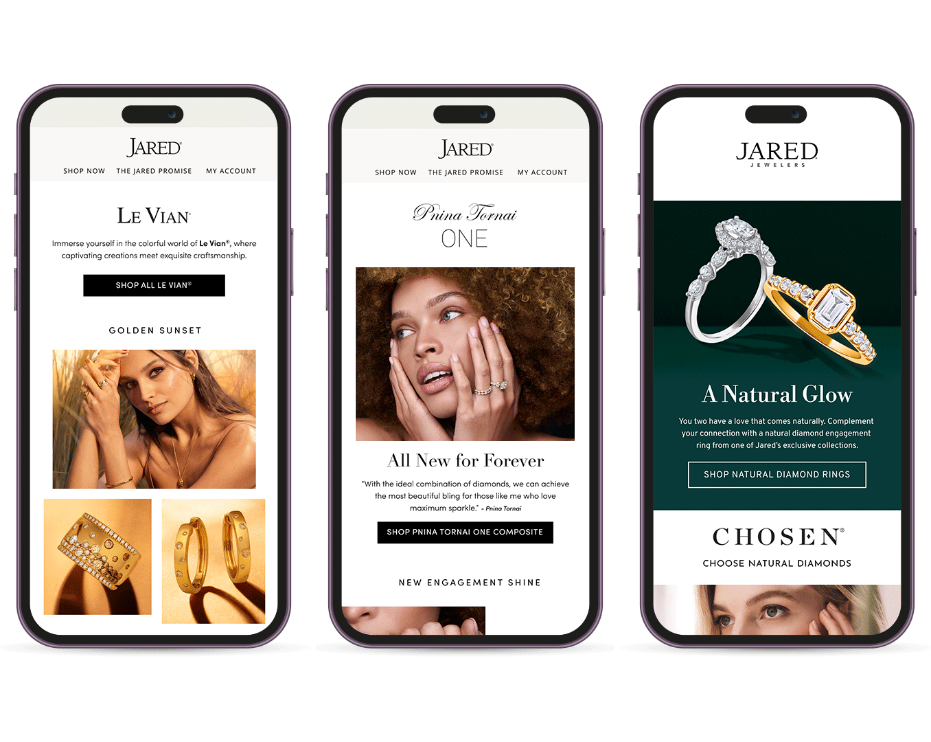Kay & Jared Jewelers emails