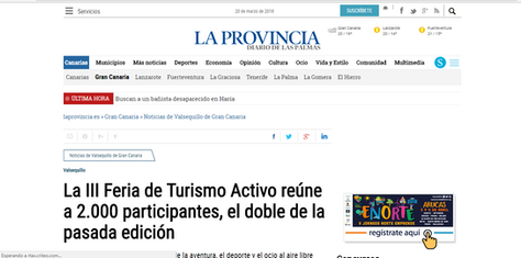 La III Feria de Turismo Activo reúne a 2.000 participantes, el doble de la pasada edición