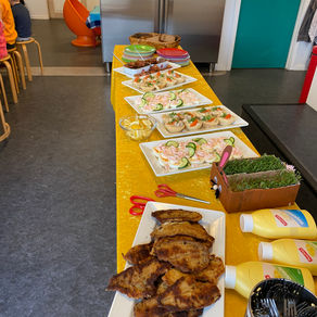 Så kom foråret og påsken, i år endda til Fribørnehuset.