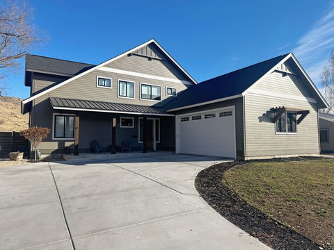 Front of house in Boise Idaho