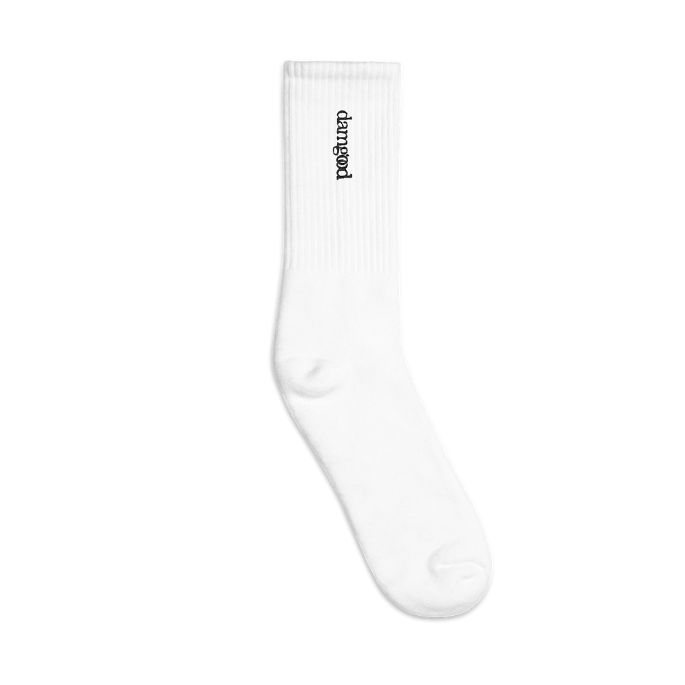 Thumbnail: Damgood Embroidered Socks
