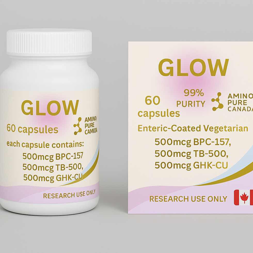 Buy glow peptides capsules Canada
