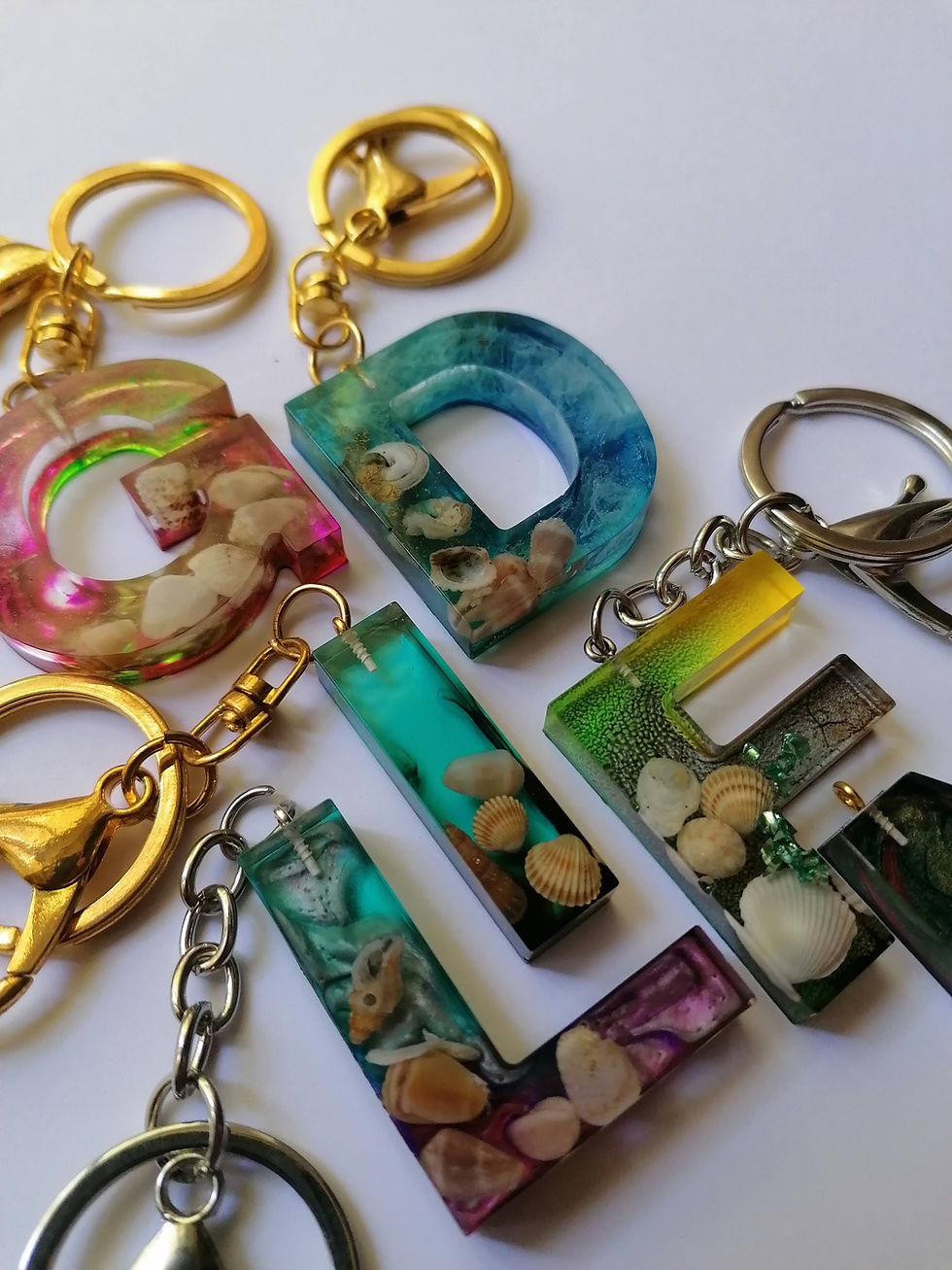 Thumbnail: LETTER KEY RING