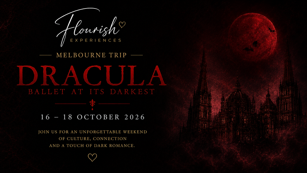 Dracula - Ballet At It's Darkest | Flourish Theatre Weekend in Melbourne