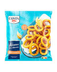 Anneaux de calamars panure croustillante Costa - le sachet de 400 g ...