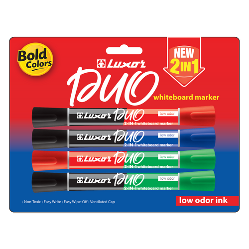 WHITE BOARD MARKER DUO 2IN1 Premier Stationery