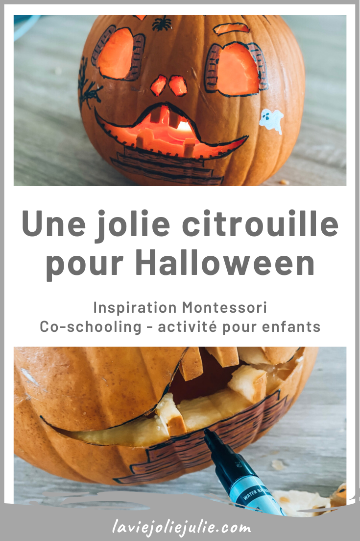 Une jolie citrouille pour Halloween
