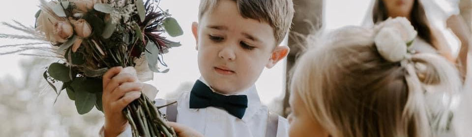 Ring Bearer and Flower Girl at Legacy in Auburn, Alabama