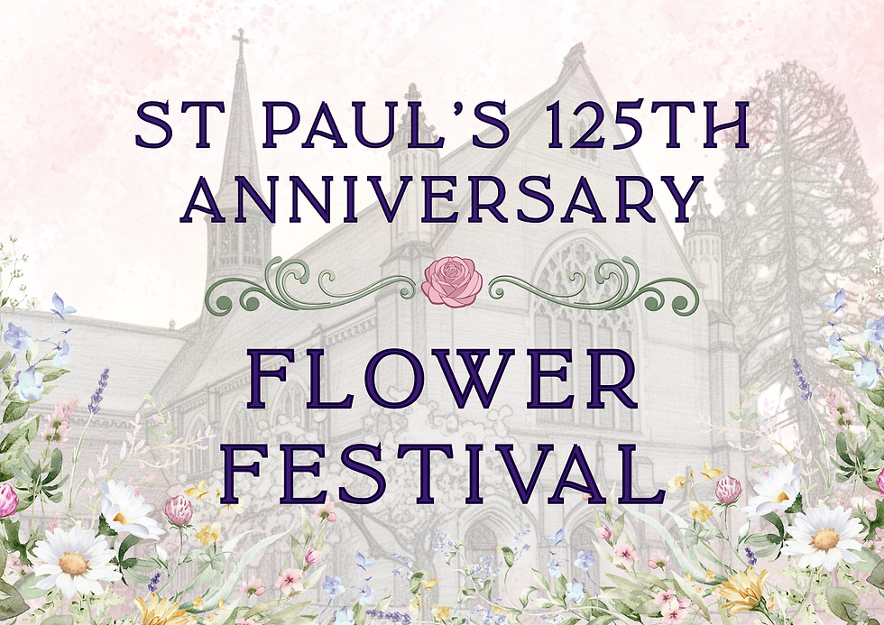 St Paul's 125th Anniversary Flower Festival