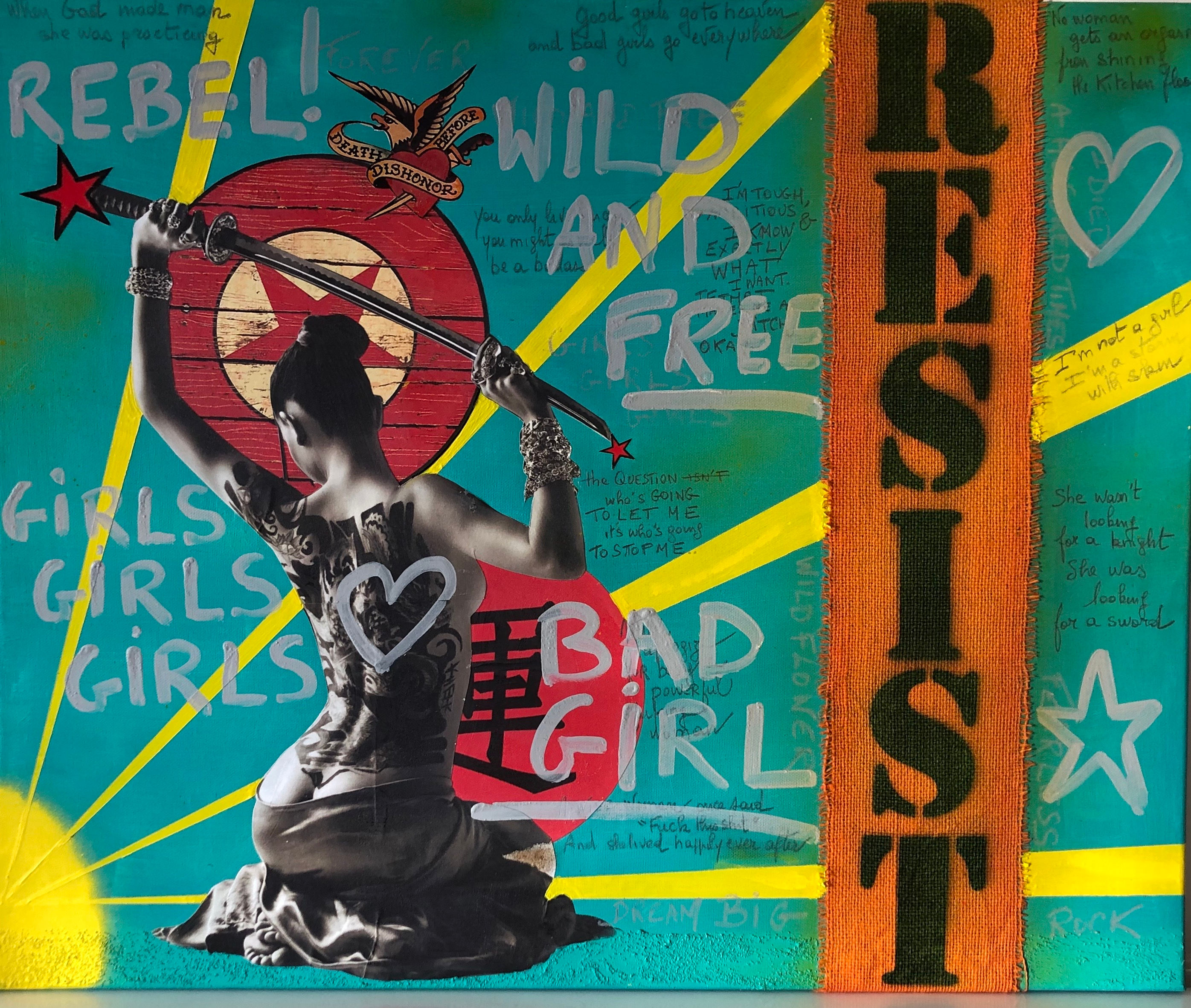 SAMOURAI RESIST 73X60