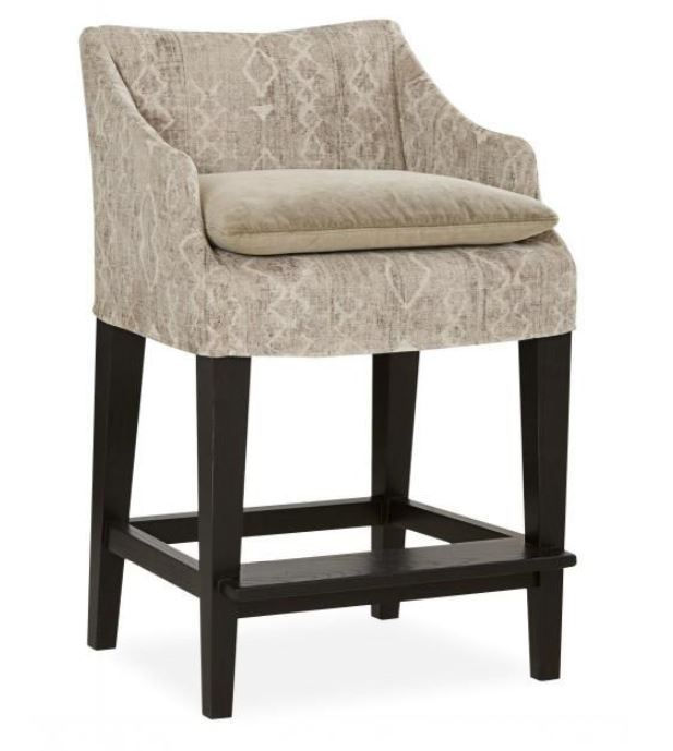 Thumbnail: Slip-covered Counter Stool