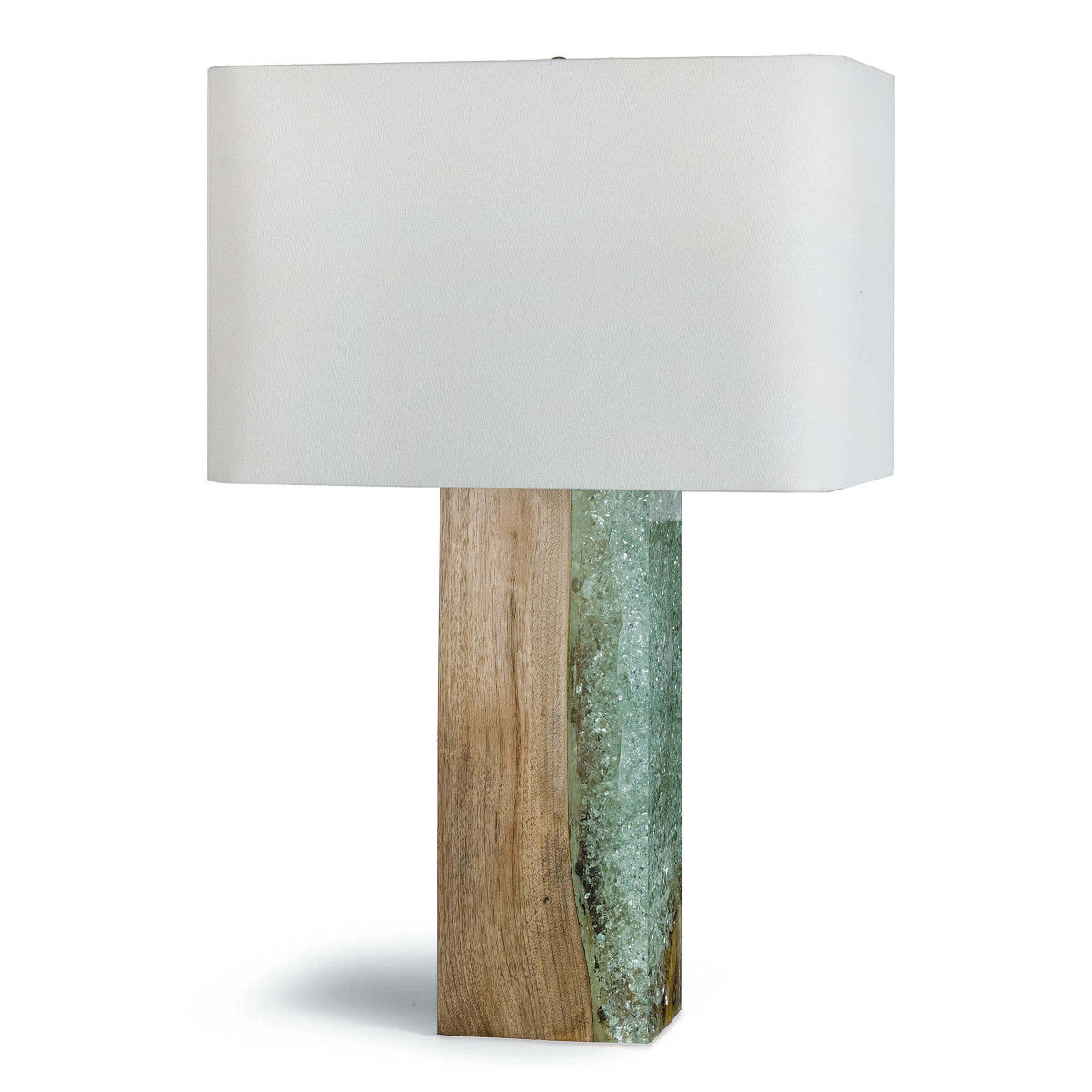 Dual-Material Table Lamp