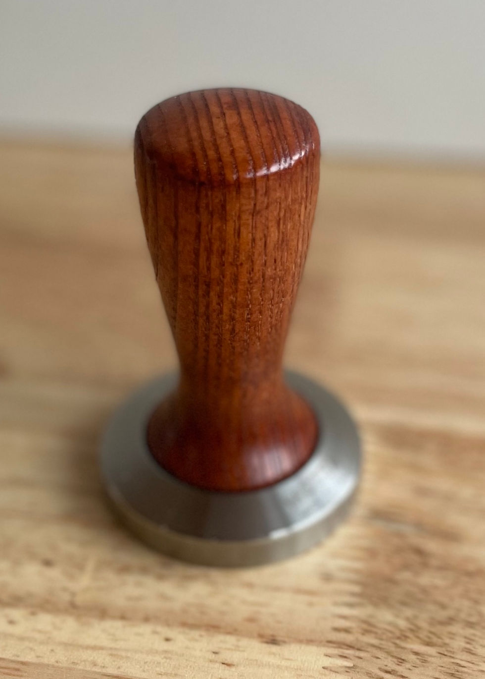 Thumbnail: Motta tamper 58mm slim hout