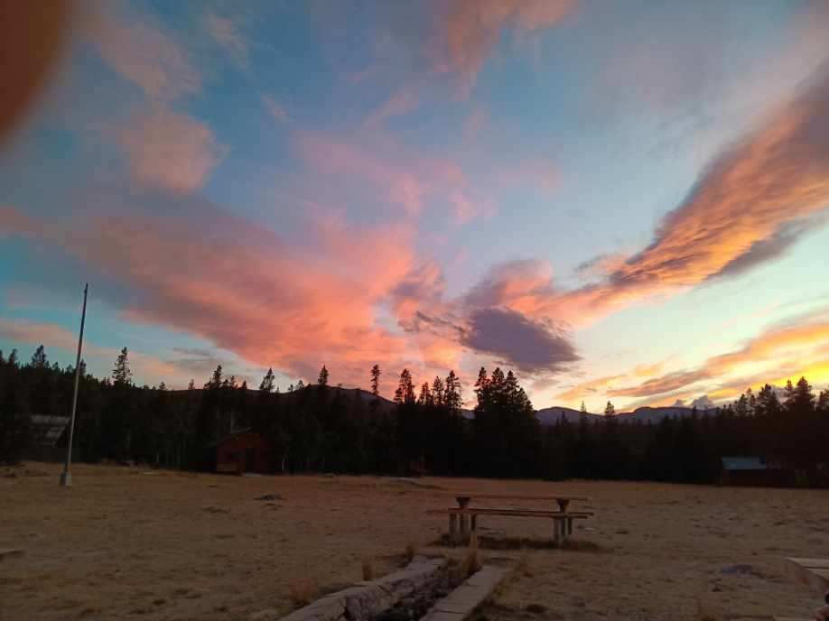 Sunset in the mountains!