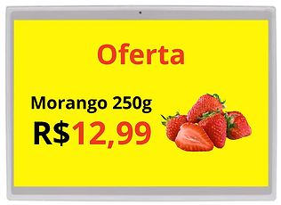 etiquetas eletrônicas para supermercado