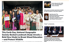 This Earth Day, National Geographic Society–Backed Landmark Study Unveils a Bold New Model to Break Siloed Education—and Protect Wildlife