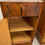 Thumbnail: Pair of Art Deco Golden Walnut Bedside Cabinets 