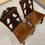 Thumbnail: Victorian Carved Mahogany Hall Chairs 