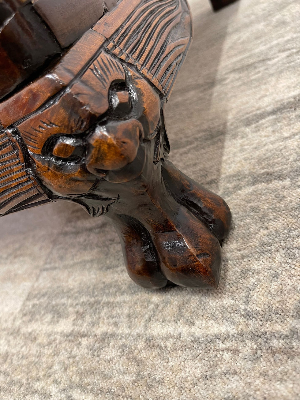 Thumbnail: Early 20c Hand Carved Chinese Camphor Chest 
