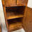 Thumbnail: Pair of Golden Burr Walnut Art Deco Bedside Cabinets 