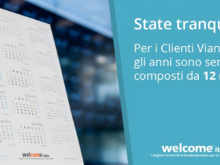 Fatture da 28 giorni? In Welcome Italia non esistono