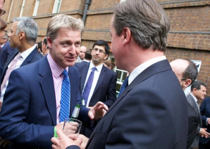 Oli Christie meets David Cameron at 10 Downing Street