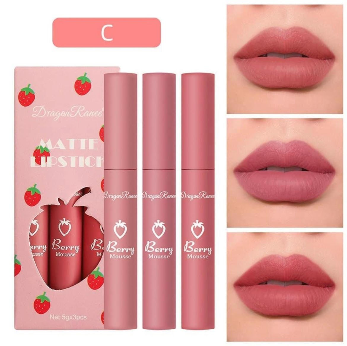 Berry Mousse Matte Lipstick