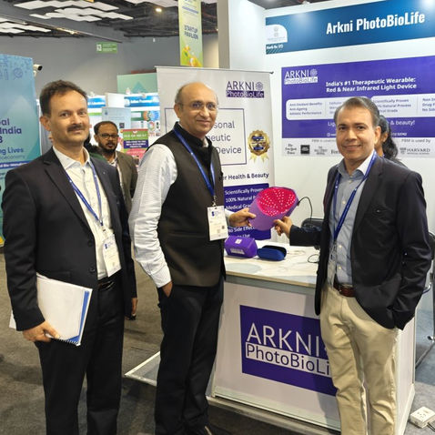 Arkni PhotoBioLife invited to showcase at Global Bio India 2023