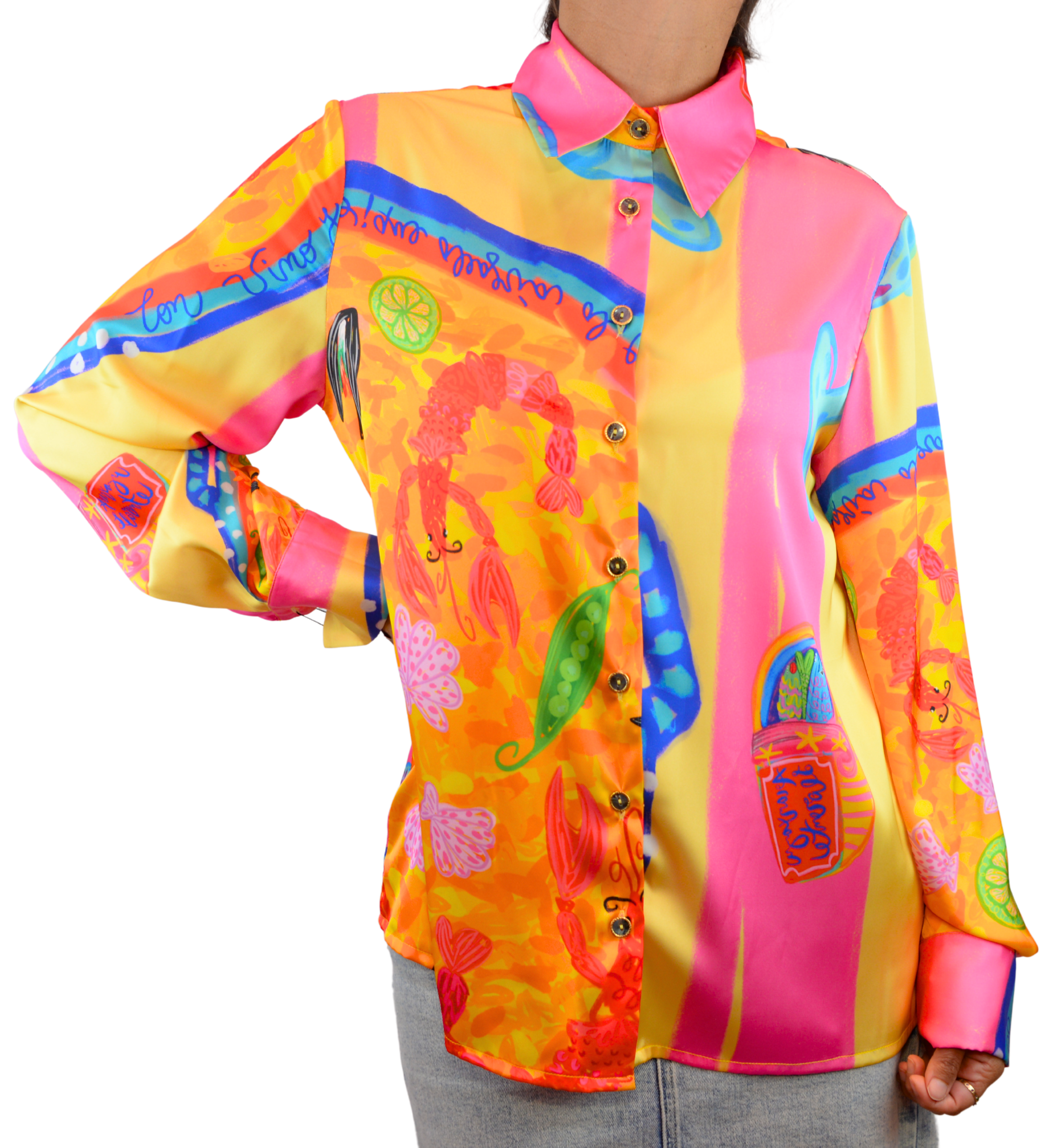 BLUSA PAELLA TALLA M