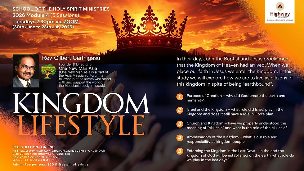 SOHSM 2026M4 - Kingdom Lifestyle