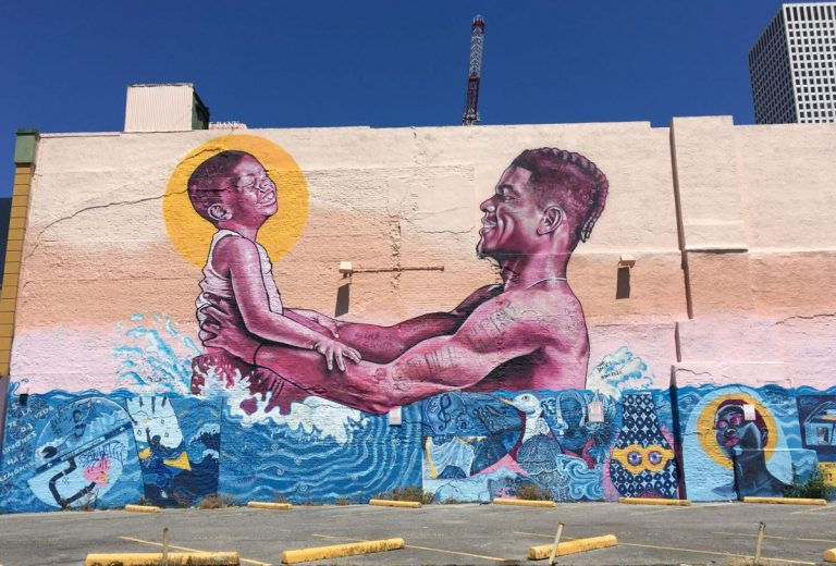 Brandan B-Mike Odums mural