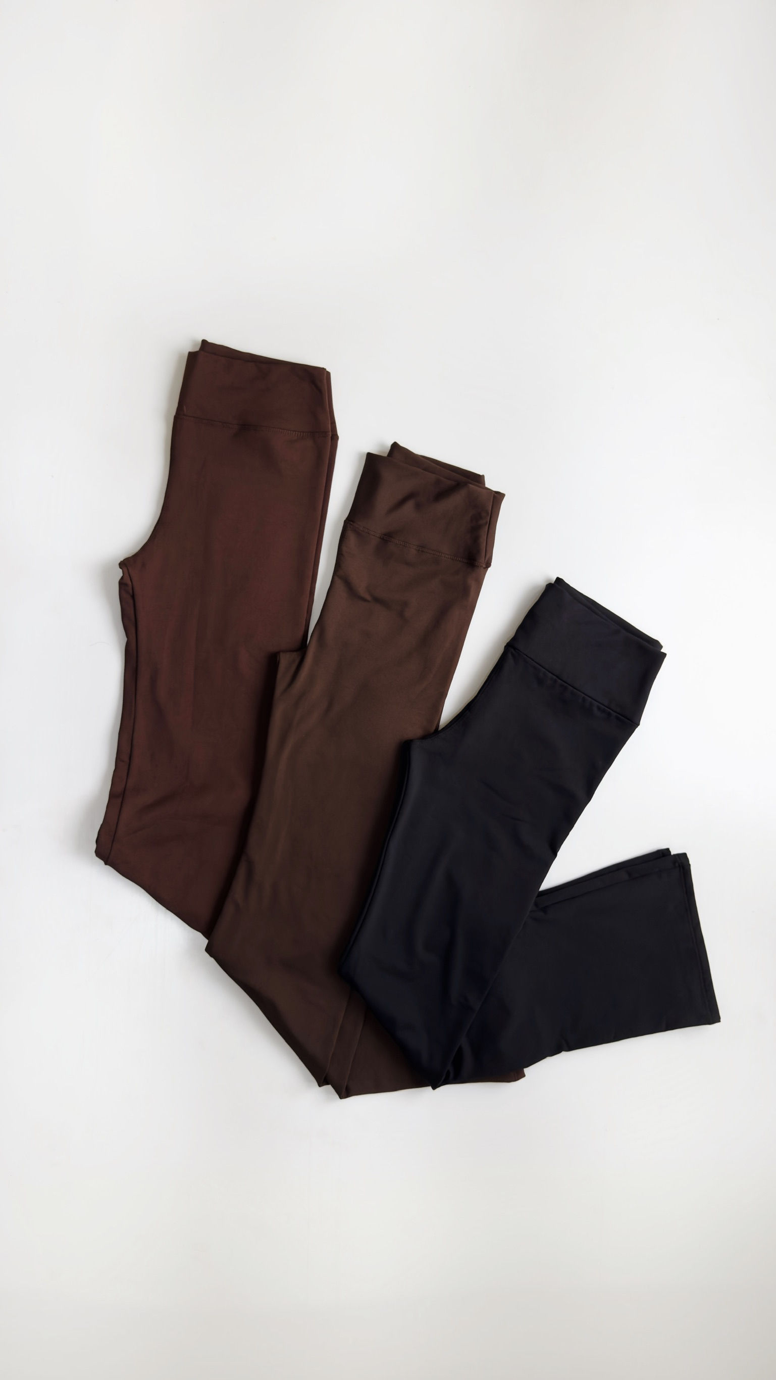 legging flare peluciada 
