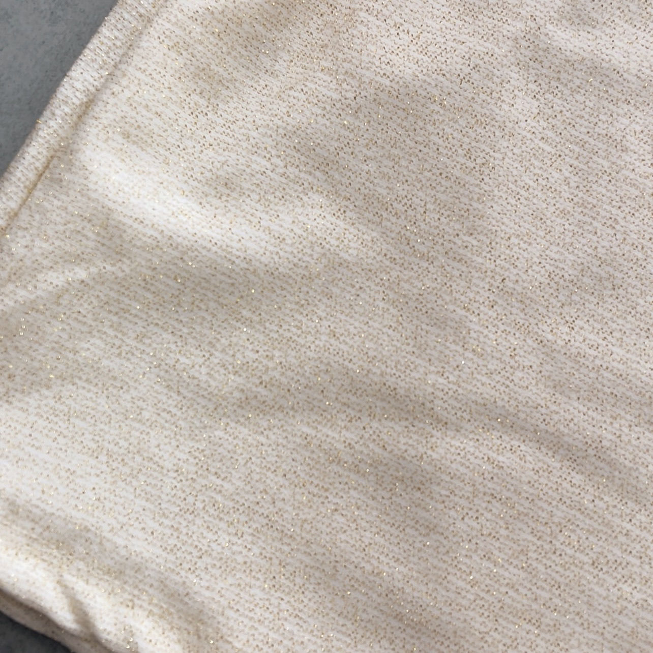 conjunto corte reto em lurex 